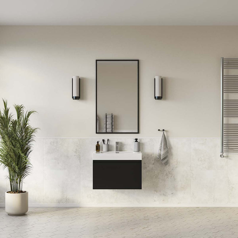 Mezzo 30" Single Wall Mounted Vanity Cabinet - Less Vanity Top - image 5