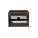 Mezzo 30" Single Wall Mounted Vanity Cabinet - Less Vanity Top - image 12