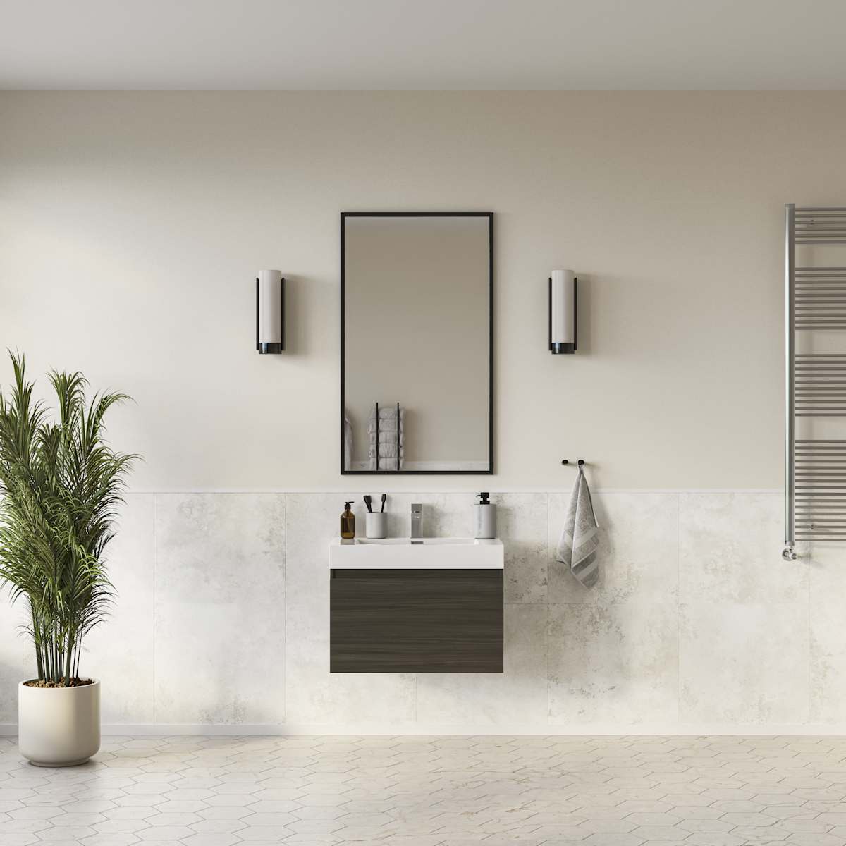 Mezzo 30" Single Wall Mounted Vanity Cabinet - Less Vanity Top - image 13