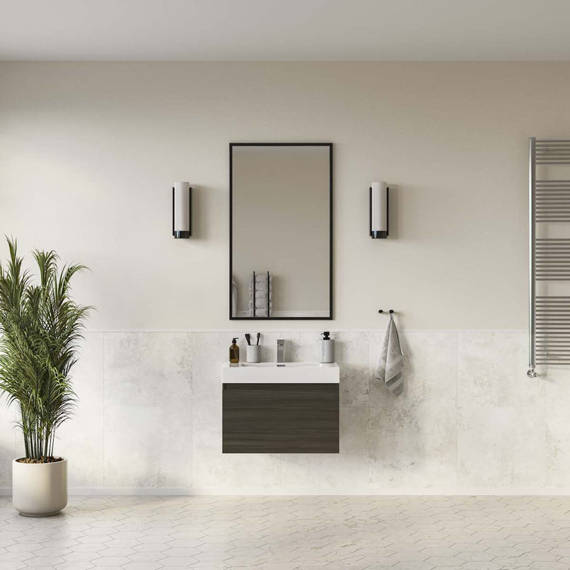 Mezzo 30" Single Wall Mounted Vanity Cabinet - Less Vanity Top - image 13