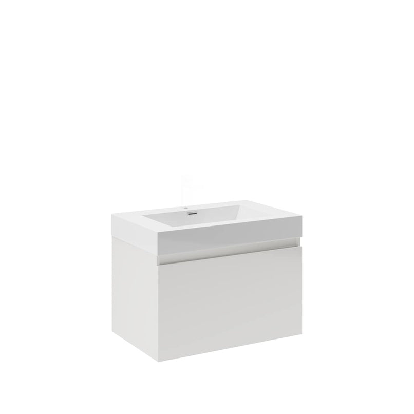 Mezzo 30" Wall Mounted Single Basin Vanity Set with Cabinet and Acrylic Vanity Top - image 14