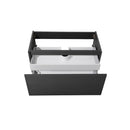 Mezzo 36" Single Wall Mounted Vanity Cabinet - Less Vanity Top - image 3