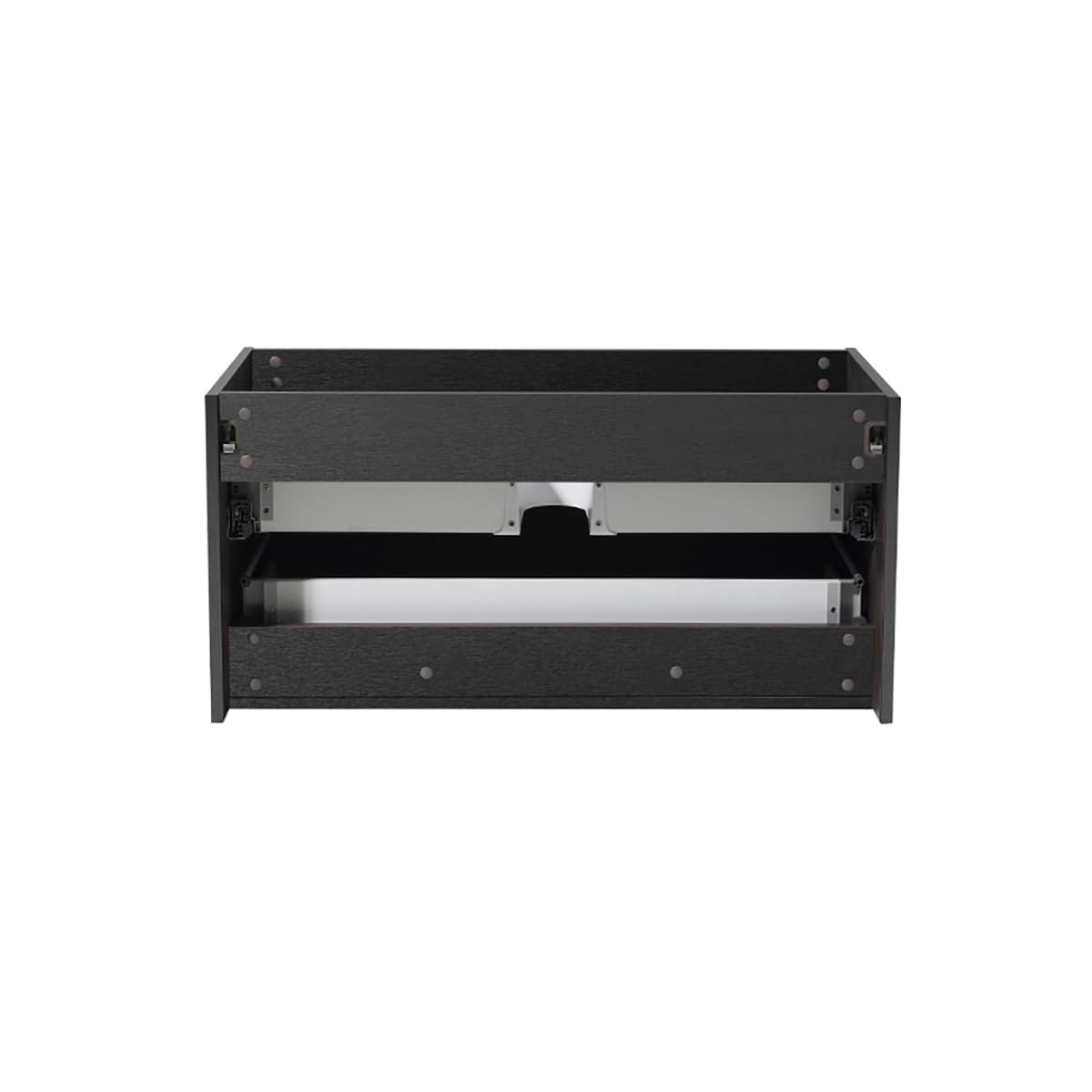 Mezzo 36" Single Wall Mounted Vanity Cabinet - Less Vanity Top