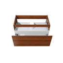 Mezzo 36" Single Wall Mounted Vanity Cabinet - Less Vanity Top - image 6