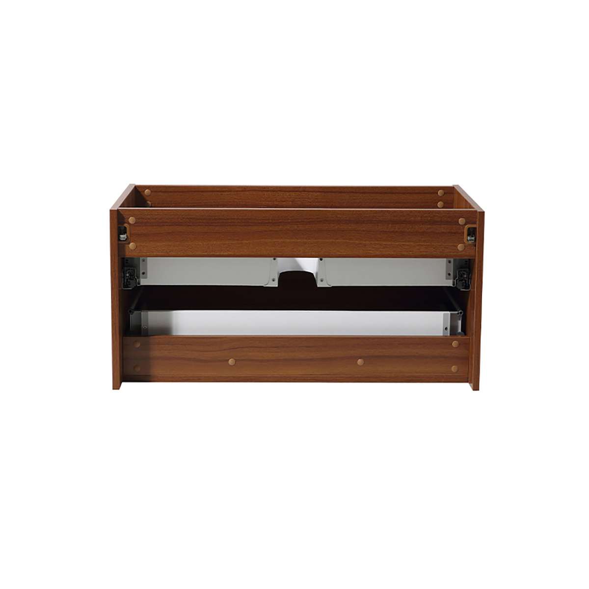 Mezzo 36" Single Wall Mounted Vanity Cabinet - Less Vanity Top