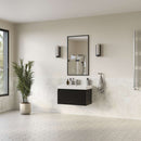 Mezzo 36" Wall Mounted Single Basin Vanity Set with Cabinet and Acrylic Vanity Top - image 4