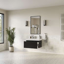 Mezzo 36" Wall Mounted Single Basin Vanity Set with Cabinet and Acrylic Vanity Top - image 5