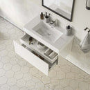 Mezzo 36" Wall Mounted Single Basin Vanity Set with Cabinet and Acrylic Vanity Top - image 15