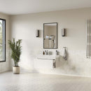 Mezzo 36" Wall Mounted Single Basin Vanity Set with Cabinet and Acrylic Vanity Top - image 17