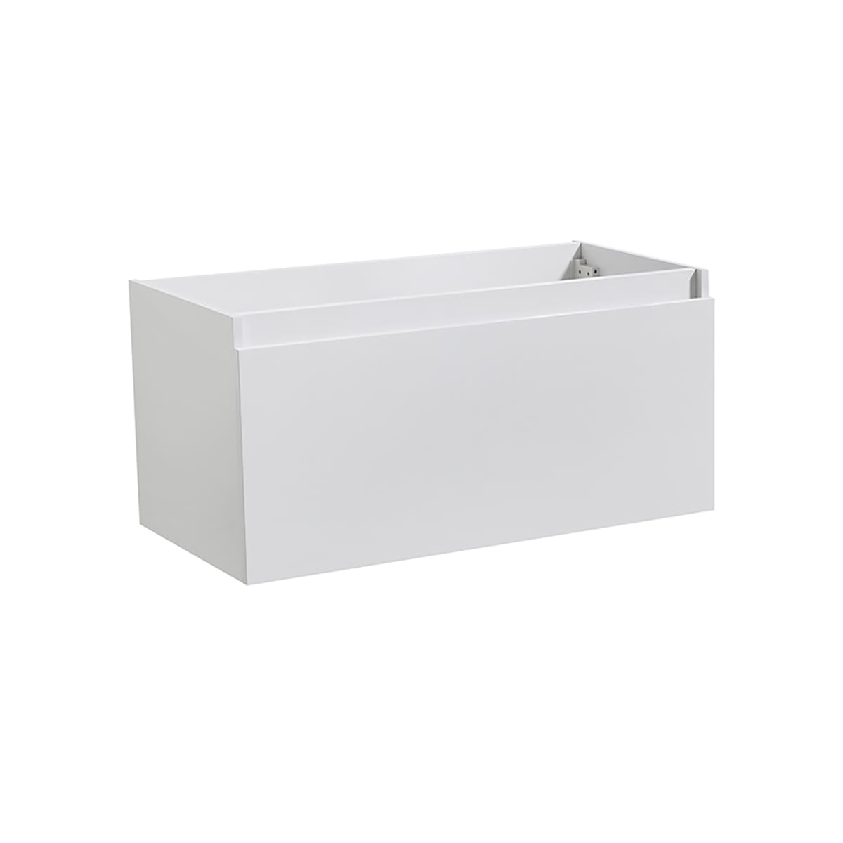 Mezzo 36" Single Wall Mounted Vanity Cabinet - Less Vanity Top
