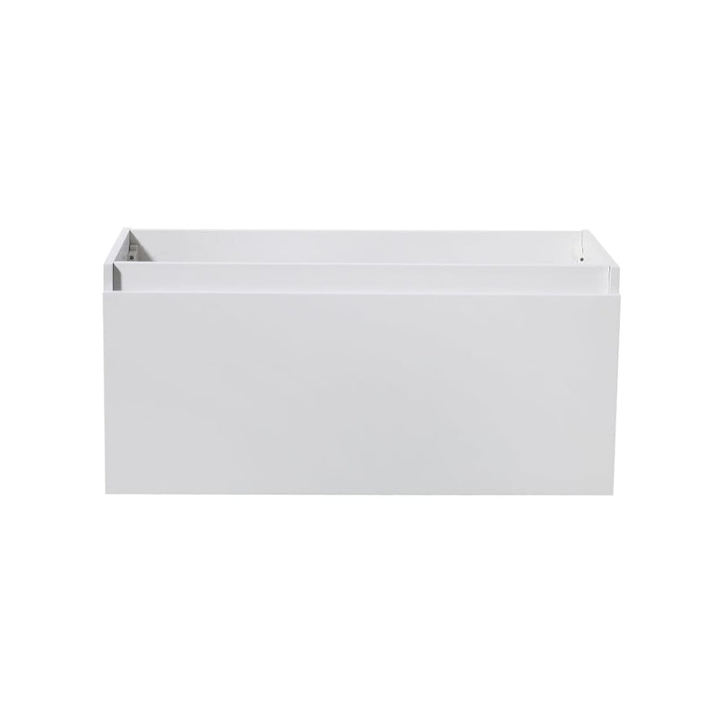 Mezzo 40" Single Wall Mounted Vanity Cabinet - Less Vanity Top - image 4