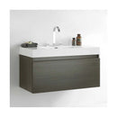 Mezzo 39-1/8" Wall Mounted Single Basin Vanity Set with Cabinet and Acrylic Vanity Top - image 3