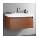 Mezzo 39-1/8" Wall Mounted Single Basin Vanity Set with Cabinet and Acrylic Vanity Top - image 4