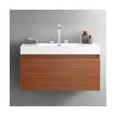 Mezzo 39-1/8" Wall Mounted Single Basin Vanity Set with Cabinet and Acrylic Vanity Top - image 8