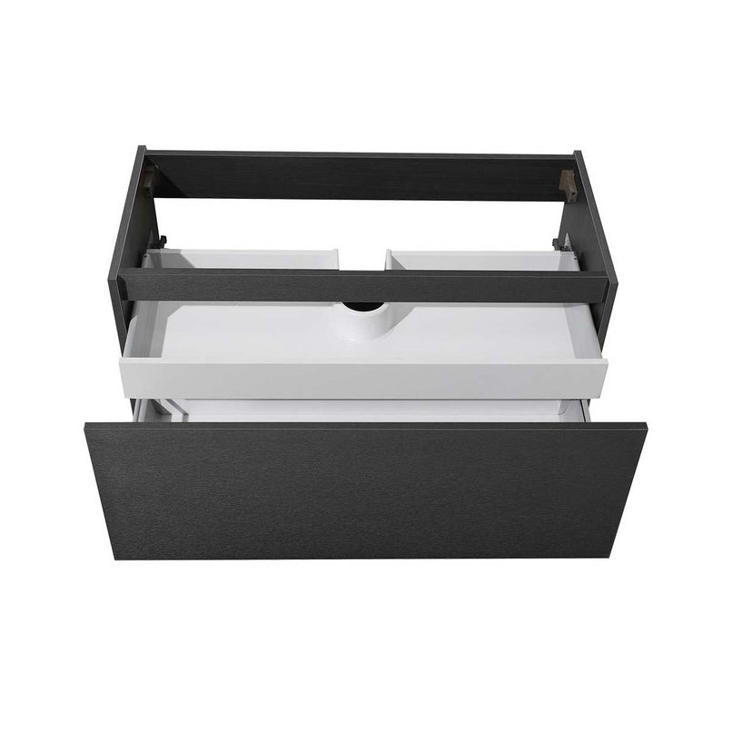 Mezzo 40" Single Wall Mounted Vanity Cabinet - Less Vanity Top - image 5