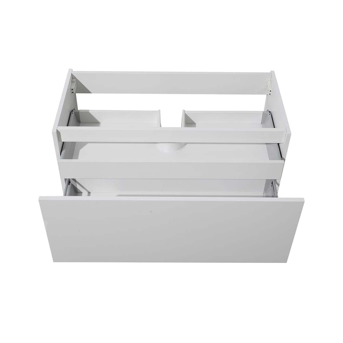 Mezzo 40" Single Wall Mounted Vanity Cabinet - Less Vanity Top - image 7