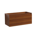 Mezzo 40" Single Wall Mounted Vanity Cabinet - Less Vanity Top - image 1