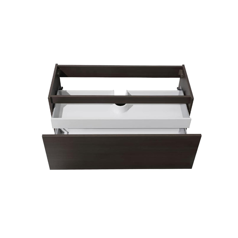 Mezzo 48" Single Wall Mounted Vanity Cabinet - Less Vanity Top - image 11