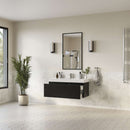 Mezzo 48" Wall Mounted Single Basin Vanity Set with Cabinet and Acrylic Vanity Top - image 5