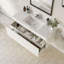 Mezzo 48" Wall Mounted Single Basin Vanity Set with Cabinet and Acrylic Vanity Top - image 19
