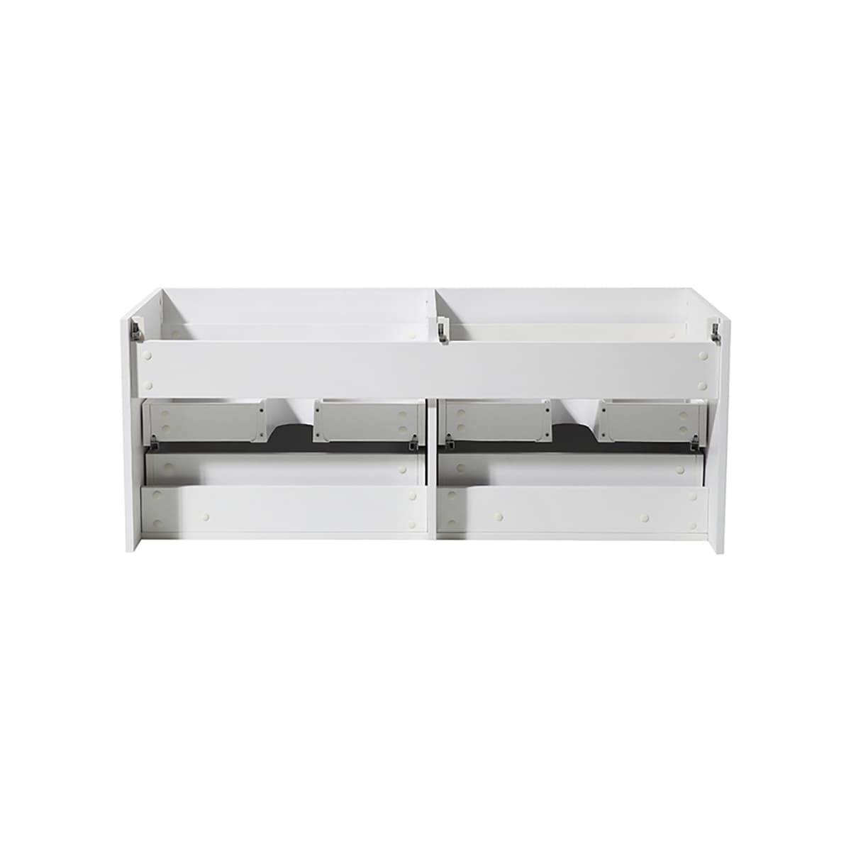 Mezzo 48" Single Wall Mounted Vanity Cabinet - Less Vanity Top