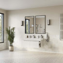 Mezzo 48" Wall Mounted Double Basin Vanity Set with Cabinet and Acrylic Vanity Top - image 13