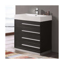 Livello 30" Free Standing Single Basin Vanity Set with Cabinet and Acrylic Vanity Top - image 2