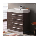 Livello 30" Free Standing Single Basin Vanity Set with Cabinet and Acrylic Vanity Top - image 3