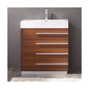 Livello 30" Free Standing Single Basin Vanity Set with Cabinet and Acrylic Vanity Top - image 10