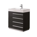 Livello 30" Free Standing Single Basin Vanity Set with Cabinet and Acrylic Vanity Top - image 1