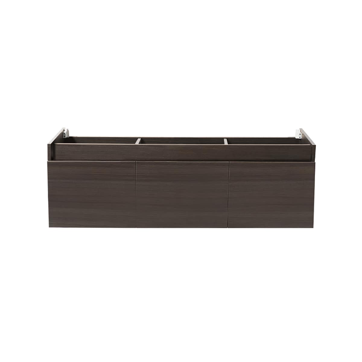 Mezzo 60" Double Wall Mounted Vanity Cabinet - Less Vanity Top