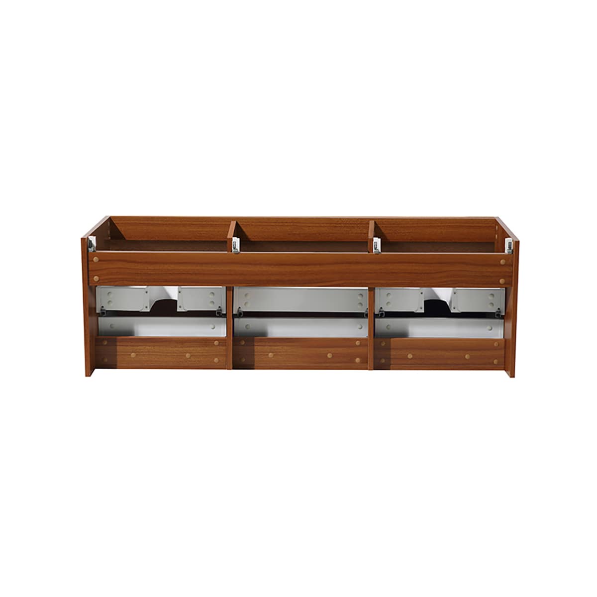 Mezzo 60" Double Wall Mounted Vanity Cabinet - Less Vanity Top - image 16