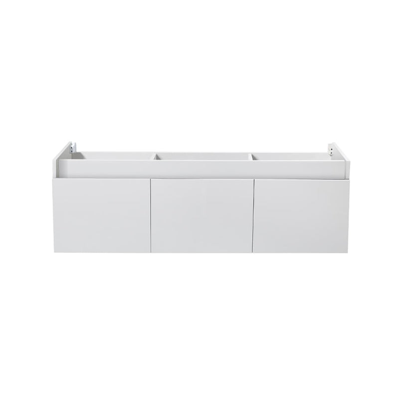 Mezzo 60" Double Wall Mounted Vanity Cabinet - Less Vanity Top - image 18