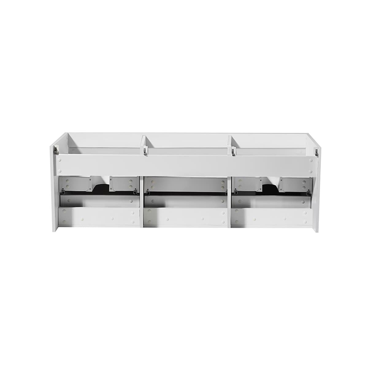 Mezzo 60" Double Wall Mounted Vanity Cabinet - Less Vanity Top - image 19