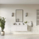 Mezzo 60" Double Wall Mounted Vanity Cabinet - Less Vanity Top - image 20