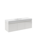Mezzo 60" Wall Mounted Single Basin Vanity Set with Cabinet and Acrylic Vanity Top - image 18