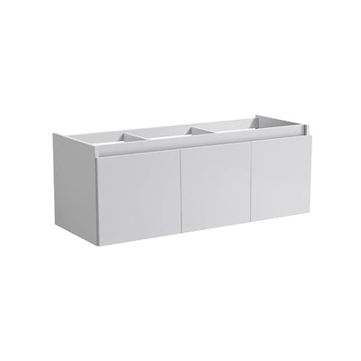 Mezzo 60" Double Wall Mounted Vanity Cabinet - Less Vanity Top - image 1