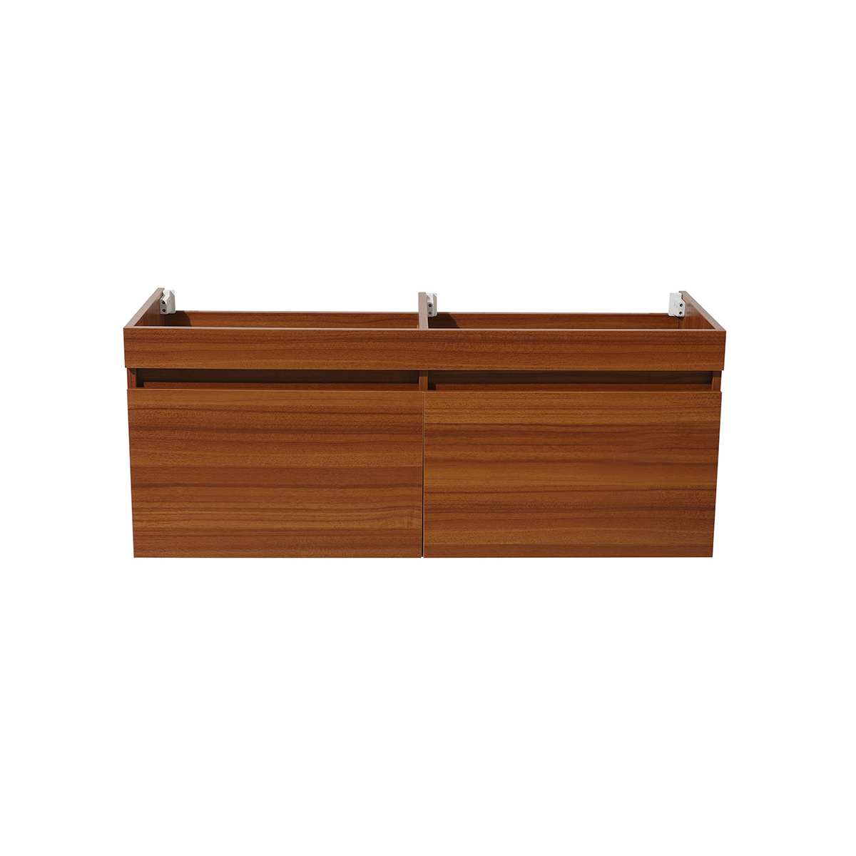 Mezzo 60" Double Wall Mounted Vanity Cabinet - Less Vanity Top