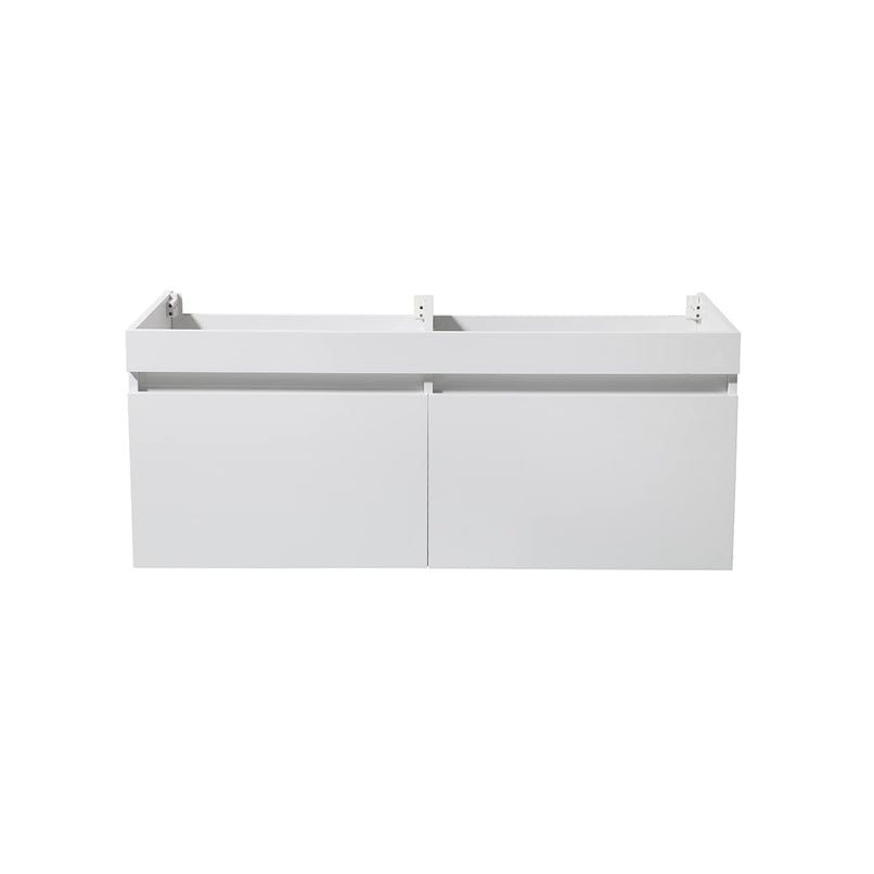Mezzo 60" Double Wall Mounted Vanity Cabinet - Less Vanity Top - image 11