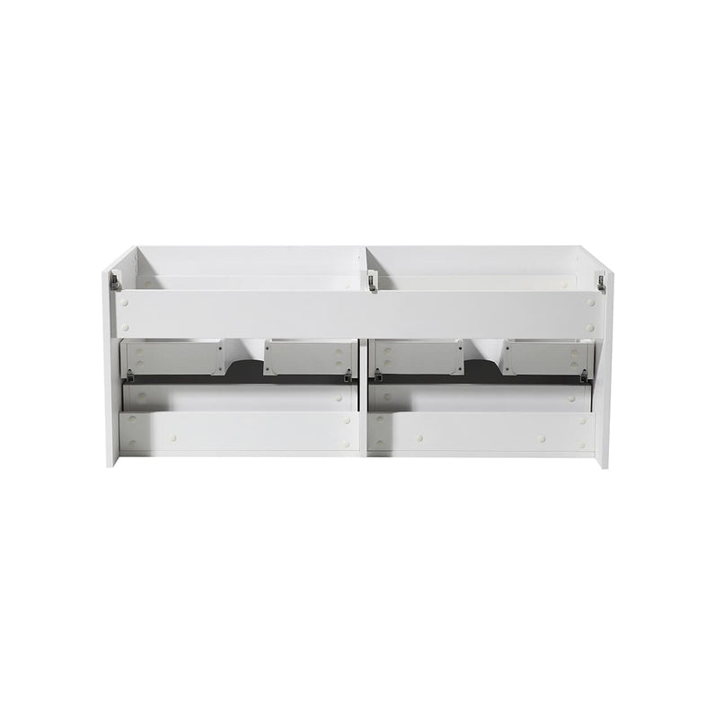 Mezzo 60" Double Wall Mounted Vanity Cabinet - Less Vanity Top - image 13