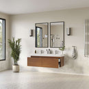 Mezzo 60" Wall Mounted Double Basin Vanity Set with Cabinet and Acrylic Vanity Top - image 13
