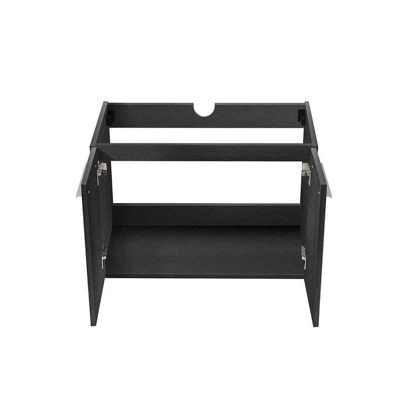 Vista 29" Single Wall Mounted MDF Vanity Cabinet Only - Less Vanity Top - image 3