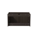 Vista 29" Single Wall Mounted MDF Vanity Cabinet Only - Less Vanity Top - image 7