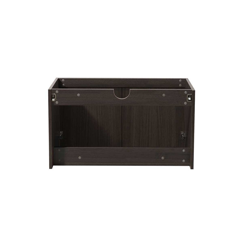 Vista 29" Single Wall Mounted MDF Vanity Cabinet Only - Less Vanity Top - image 7