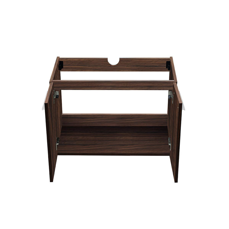 Vista 29" Single Wall Mounted MDF Vanity Cabinet Only - Less Vanity Top - image 9