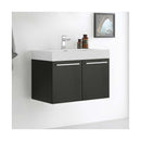 Vista 29" Wall Mounted Single Basin Vanity Set with Cabinet and Stone Vanity Top - image 2