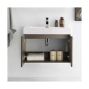 Vista 29" Wall Mounted Single Basin Vanity Set with Cabinet and Stone Vanity Top - image 8