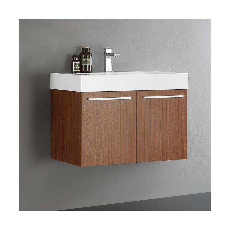 Vista 29" Wall Mounted Single Basin Vanity Set with Cabinet and Stone Vanity Top - image 14