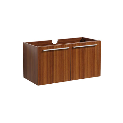 Vista 29" Single Wall Mounted MDF Vanity Cabinet Only - Less Vanity Top - image 1