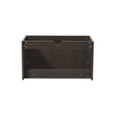 Vista 35" Single Wall Mounted MDF Vanity Cabinet Only - Less Vanity Top - image 4